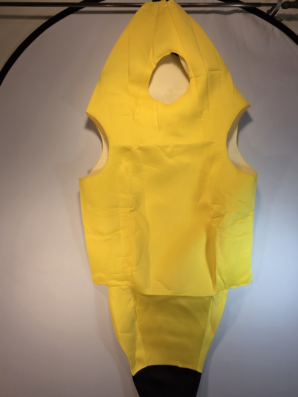 ​Adult Unisex Banana Costume Yellow Foam Pullover One Size Fits Most Halloween